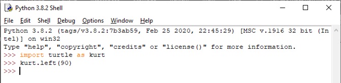 Python For Kids lesson screenshot: Step 5-9
